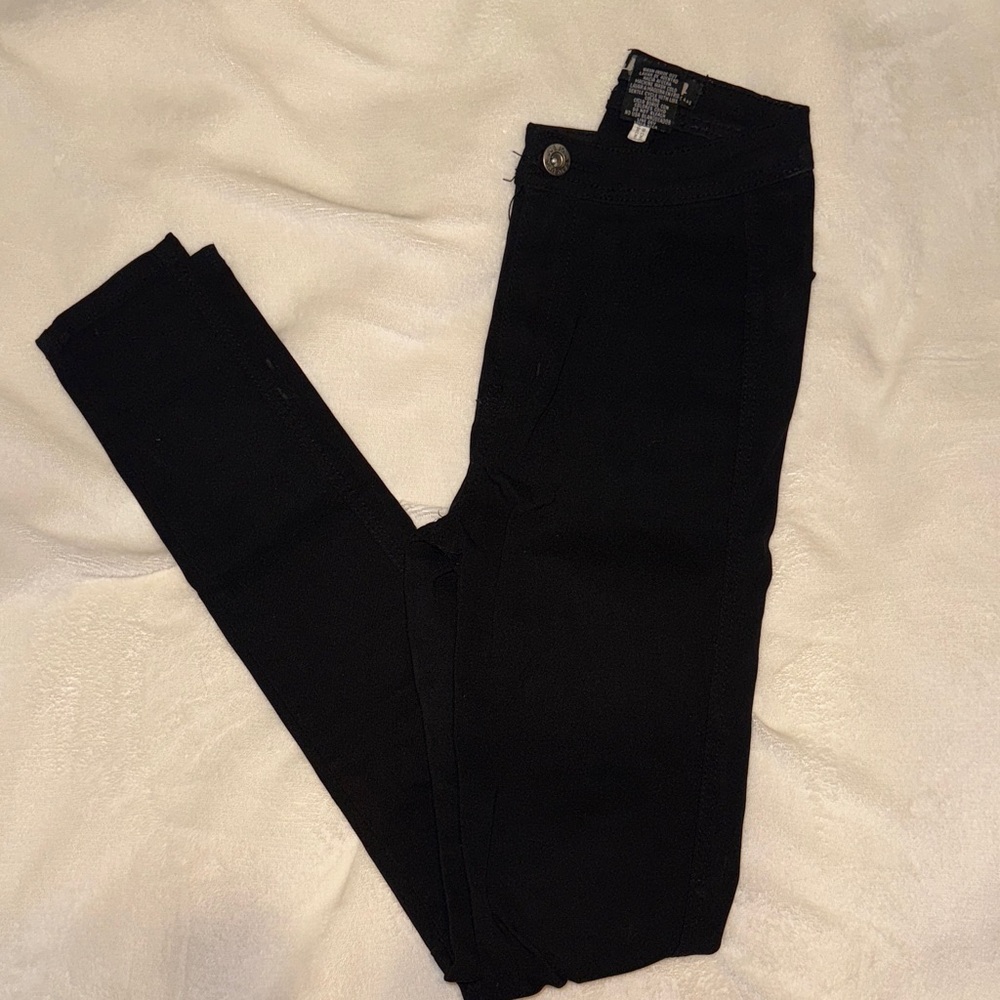 Black High Waisted Women's Jeans/Jeggings